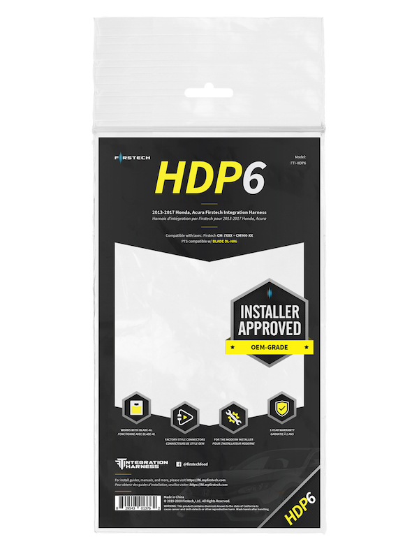 HDP6 FTI-HDP6 Firstech Integration Harness